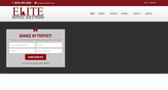 Desktop Screenshot of myeliterentals.com